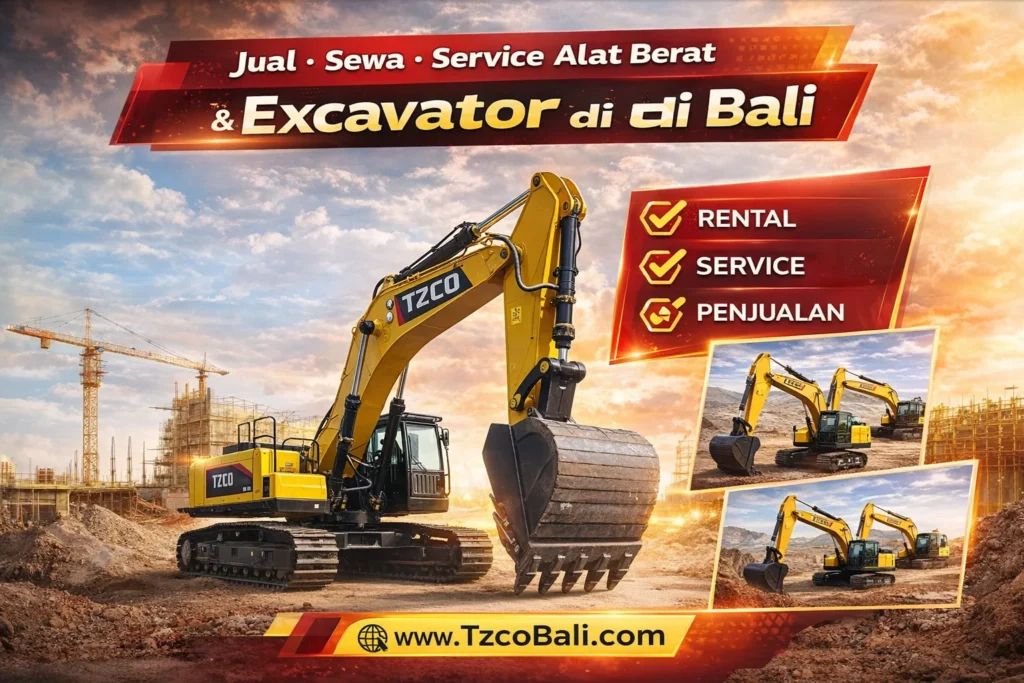 TZCO BALI - ALAT BERAT BALI - Sewa alat berat Bali